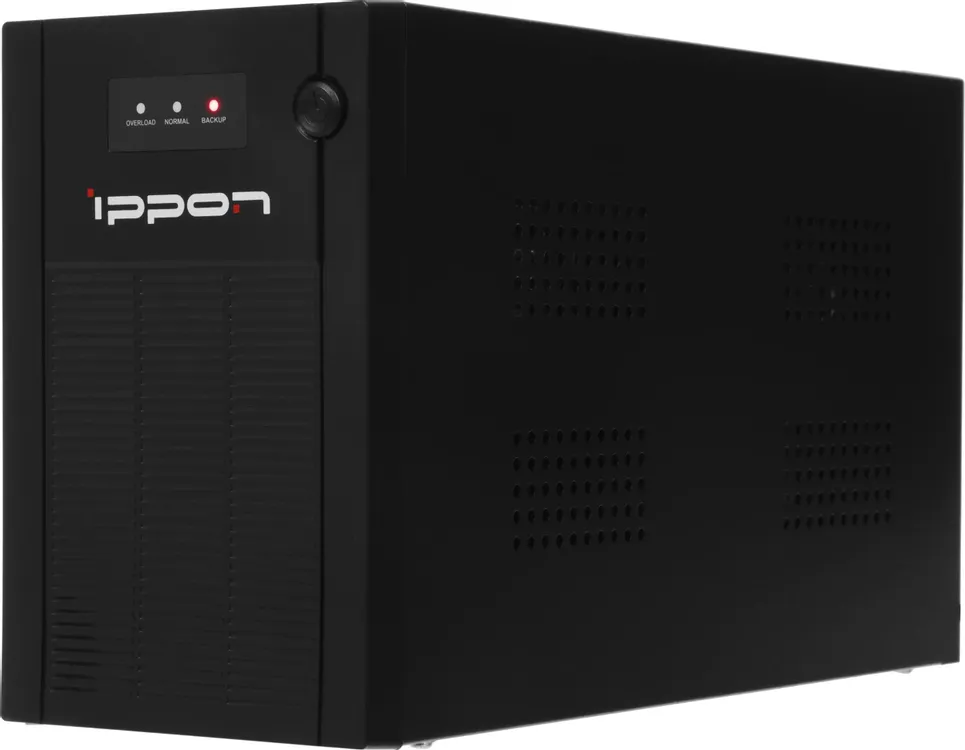 картинка ИБП Ippon Back Basic 1050S New Euro 600Вт 1050BA Black (2095136) от магазина КомпьютерЦентр