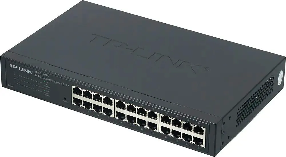 картинка Switch 24-port TP-Link TL-SG1024DE 10/ 100/ 1000 управляемый от магазина КомпьютерЦентр