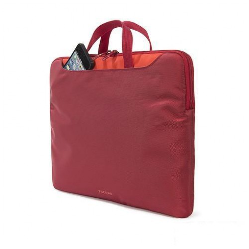 картинка Чехол Tucano Mini sleeve with handles 13″ Red (BMINI13-R) от магазина КомпьютерЦентр