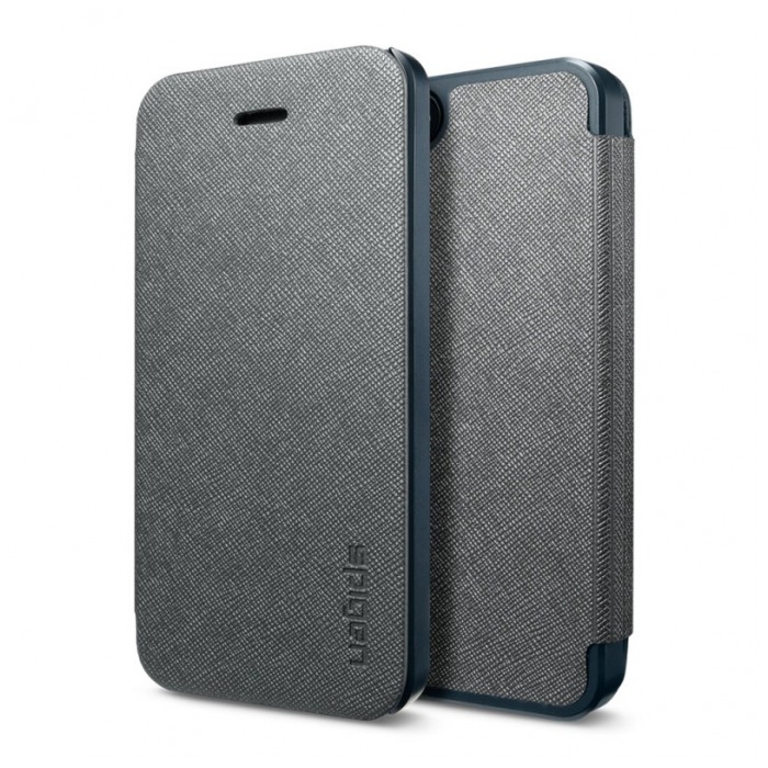картинка Чехол SGP Ultra Flip Series Silver for iPhone 5 (SGP10116) от магазина КомпьютерЦентр