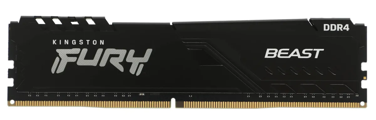 картинка DIMM DDR4 8Gb 3200MHz PC4-25600 Kingston Fury Beast Black (KF432C16BB/ 8WP) от магазина КомпьютерЦентр