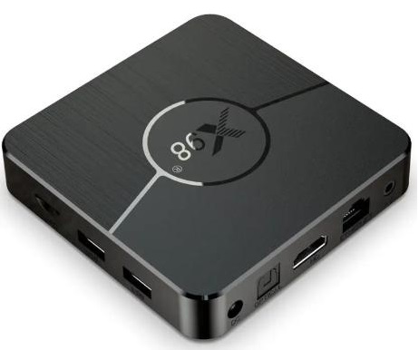 картинка Медиаплеер X98Plus; Amlogic S905W2; 4Gb/ 32Gb; WiFi 2.4 ГГц + 5 ГГц; LAN 100; Android 11 от магазина КомпьютерЦентр
