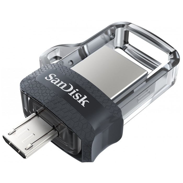 картинка Флешка USB SanDisk 32Gb Ultra Dual Drive Black (SDDD3-032G-G46) от магазина КомпьютерЦентр