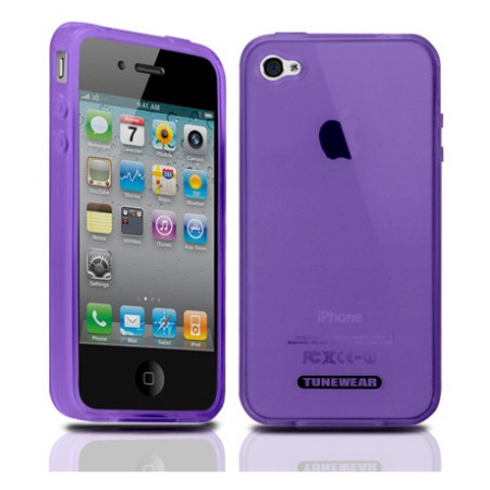 картинка Чехол Tunewear Softshell Purple for iPhone 4/4S (IP4S-SOFT-SHELL-04) от магазина КомпьютерЦентр