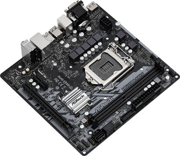 картинка Материнская плата Asrock H510M-HDV R2.0 S1200; Intel H510; mATX от магазина КомпьютерЦентр