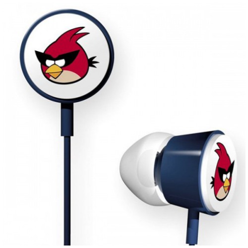 картинка Наушники Gear4 Angry Birds Stereo Heardphone Tweeters Space Red Bird for iPad/ iPhone/ iPod (HAB007) от магазина КомпьютерЦентр
