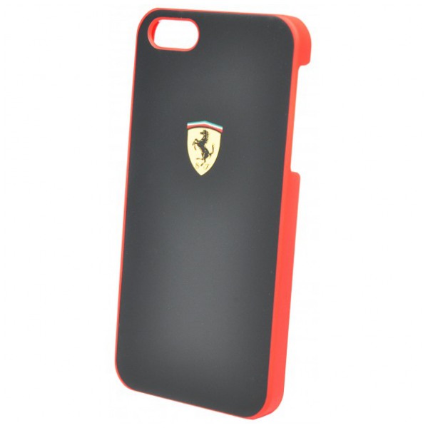 картинка Чехол CG Mobile Ferrari Hard Case Challenge Scuderia Collection Black for iPhone 5 (FESCHCP5BL) от магазина КомпьютерЦентр