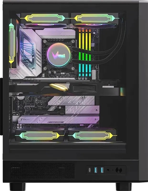 картинка Корпус Formula Mana Dynamic черный без БП ATX, PSU MANA DYN от магазина КомпьютерЦентр