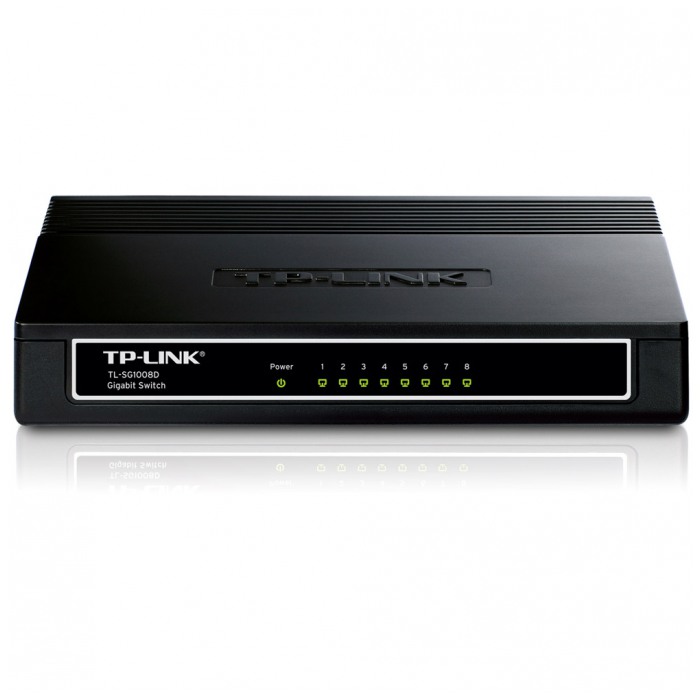 картинка Свитч TP-Link 8-port TL-SG1008D (TL-SG1008D) от магазина КомпьютерЦентр