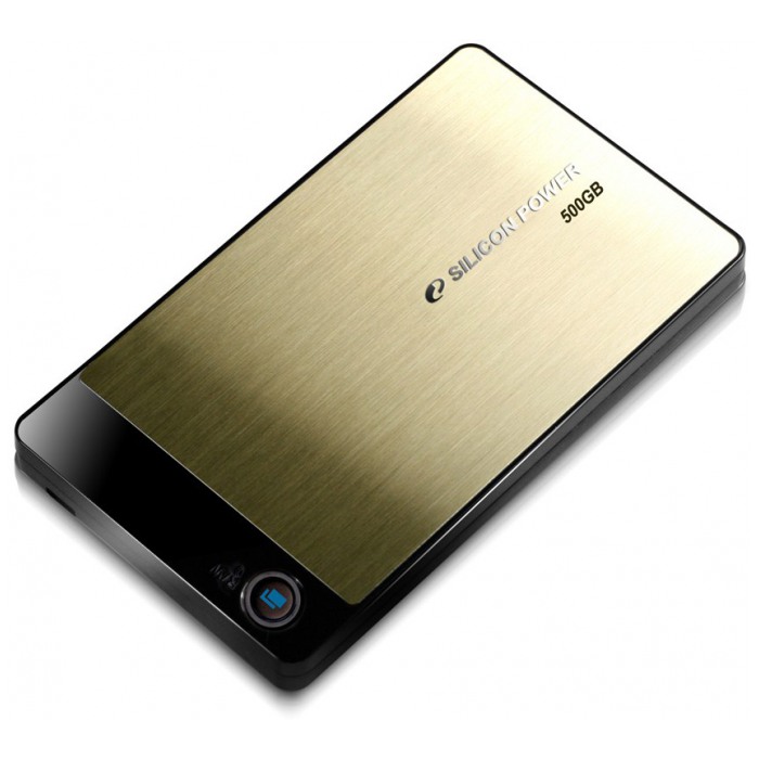 картинка Жесткий диск внешний SiliconPower 500Gb Armor A50 2.5″ Gold (SP500GBPHDA50S2G) от магазина КомпьютерЦентр