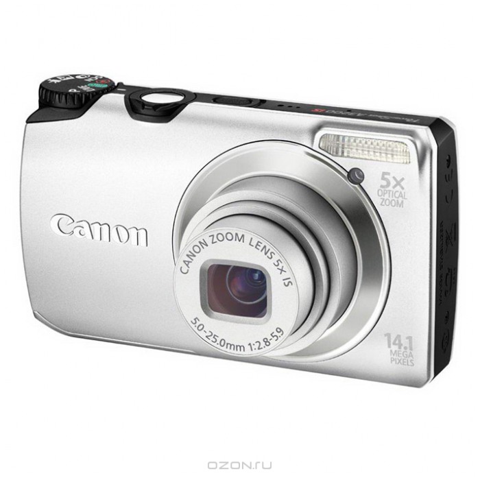 картинка Фотокамера Canon PowerShot A3200 IS Silver (5039B017) от магазина КомпьютерЦентр