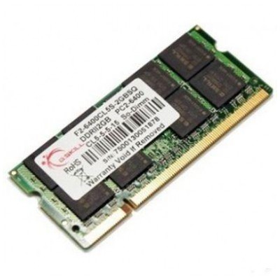 картинка Оперативная память G.Skill SO-DIMM DDR2 2Gb 800MHz PC2-6400 (F2-6400CL5S-2GBSQ) от магазина КомпьютерЦентр