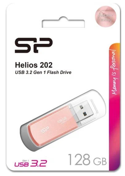 картинка USB3.0 накопитель 128Gb SiliconPower Helios 202 Pink (SP128GBUF3202V1P) от магазина КомпьютерЦентр