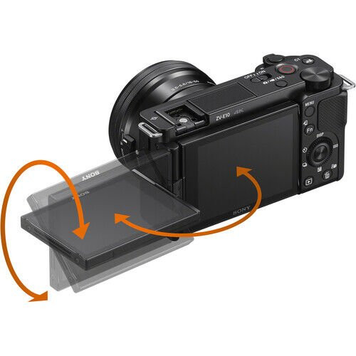 картинка Фотоаппарат Sony ZV-E10 Kit E PZ 16-50mm F3.5-5.6 OSS Black от магазина КомпьютерЦентр