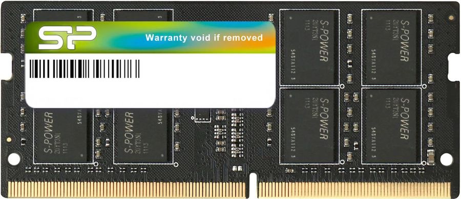 картинка SO-DIMM DDR4 16Gb 3200MHz PC4-25600 SiliconPower (SP016GBSFU320F02) от магазина КомпьютерЦентр