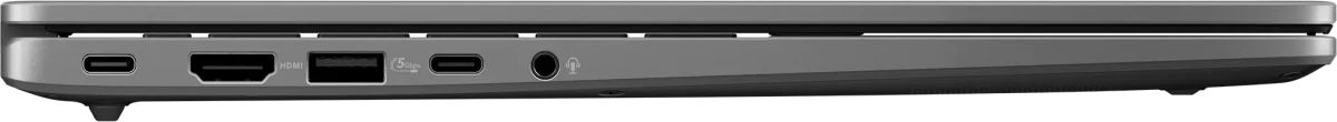 картинка Ноутбук ASUS Vivobook S14 S3407VA-LY084 14'' IPS (1920x1200) / Intel Core 5 210H (8/ 12)/  16Гб/  512Гб SSD/  Intel Graphics/  70Втч/  no OS/  серый (90NB1682-M00720) от магазина КомпьютерЦентр