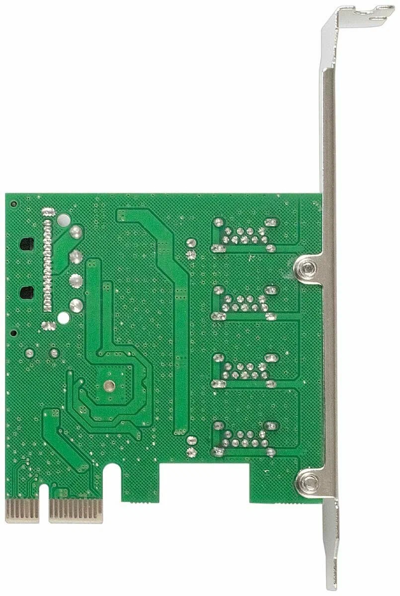 картинка Контроллер ExeGate EXE-314 (EX283716RUS) PCI-E 2.0, 4*USB3.0 ext, разъем доп.питания (OEM) от магазина КомпьютерЦентр