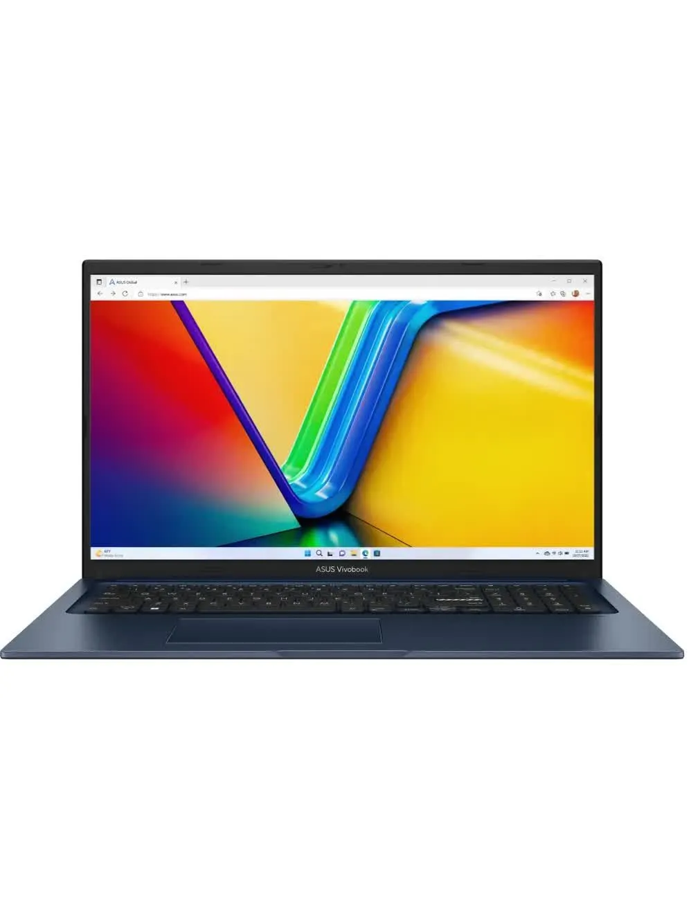 картинка Ноутбук ASUS Vivobook 17 X1704VA-AU1166 17.3'' IPS (1920x1080) /  Intel Core 7 150U/  16Gb/  512Gb SSD/  noDVD/  Intel UHD Graphics/  50Wh/  noOS/  Blue от магазина КомпьютерЦентр