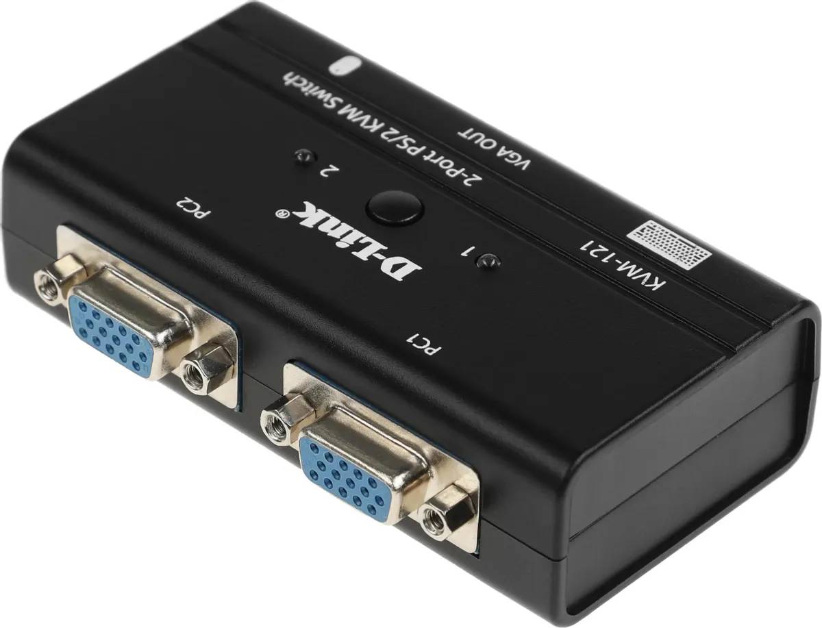 картинка Переключатель D-Link KVM-121 (KVM-121/ B1A) от магазина КомпьютерЦентр