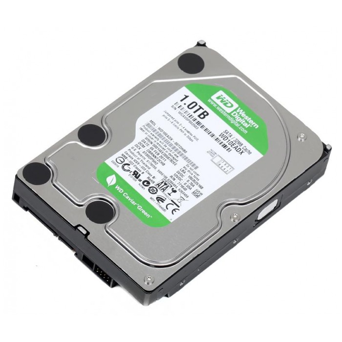 картинка Жесткий диск Western Digital 1Tb Caviar Green 32Mb 5400-7200rpm SATA3 3.5″ (WD10EADX) от магазина КомпьютерЦентр