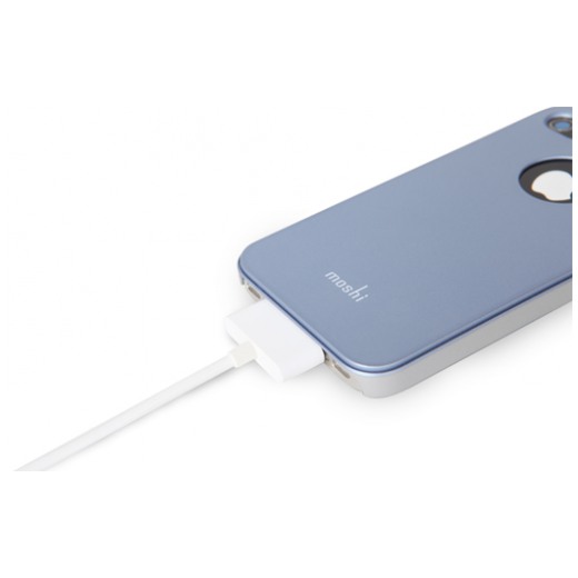 картинка Чехол для iPhone 4 Moshi iGlaze 4 Arctic Silver от магазина КомпьютерЦентр
