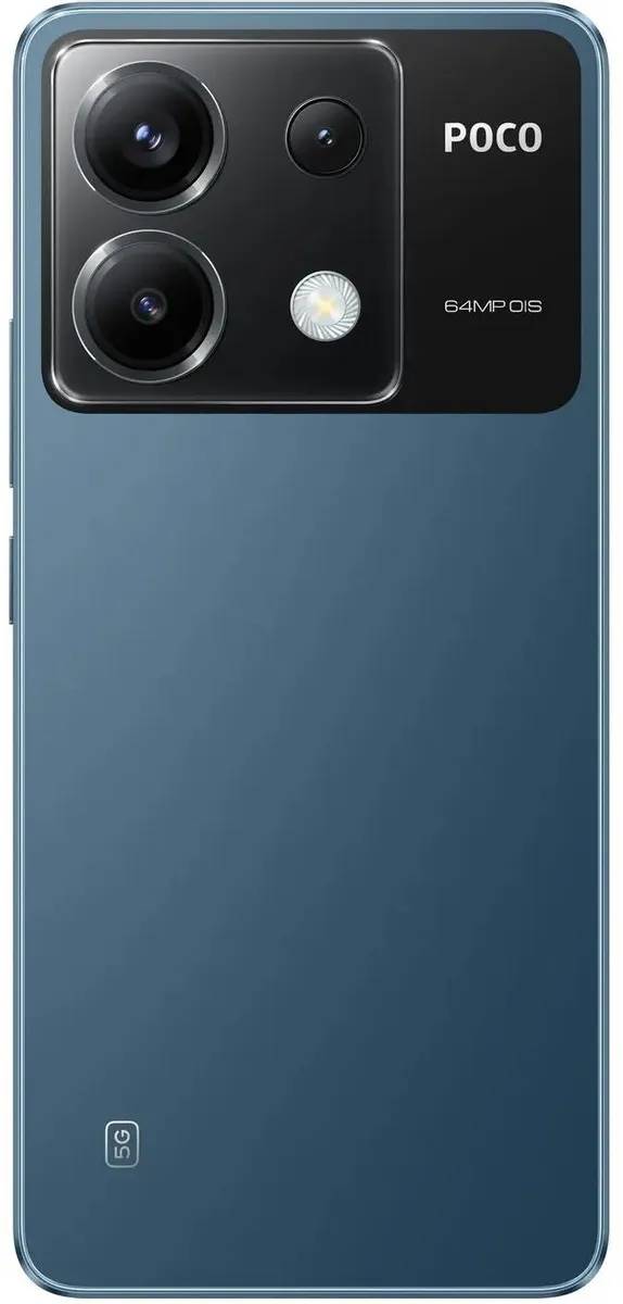 картинка Смартфон Xiaomi Poco X6 5G Blue 6.67'' / 12Gb / 256Gb от магазина КомпьютерЦентр
