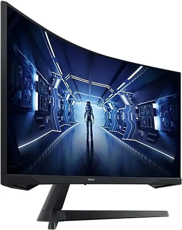 картинка Монитор 34'' Samsung Odyssey G5 C34G55TWWI VA, изогнутый, черный от магазина КомпьютерЦентр