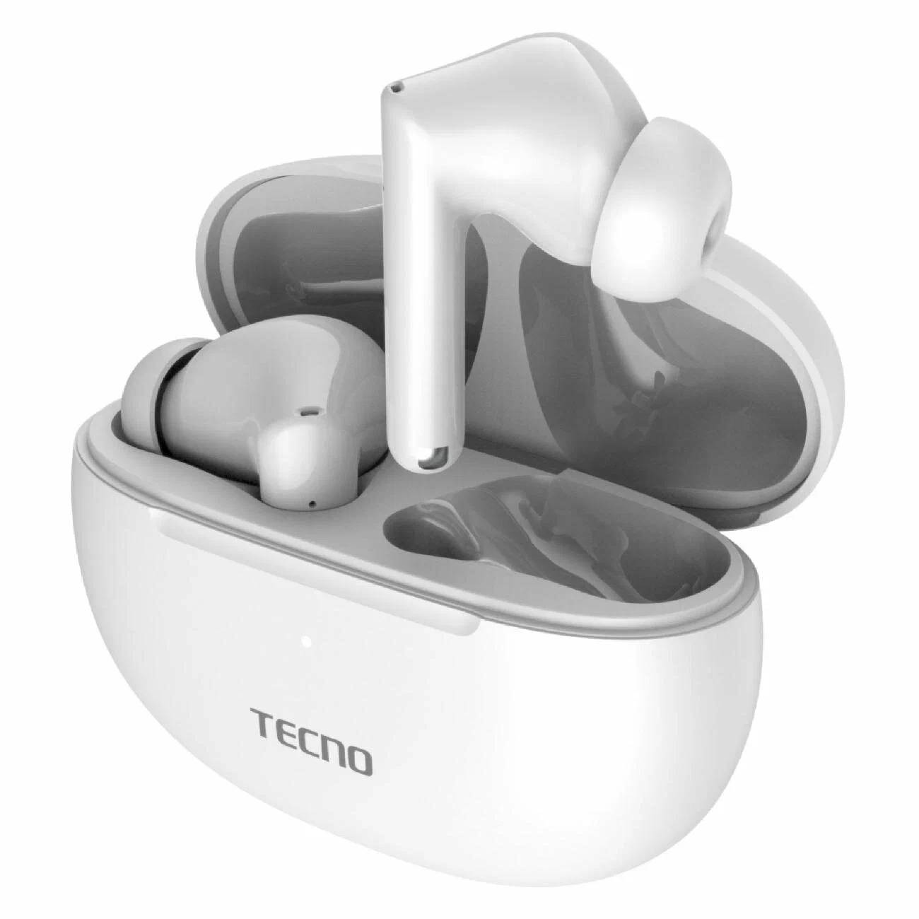 картинка Bluetooth гарнитура Tecno ORIG BD03 White от магазина КомпьютерЦентр