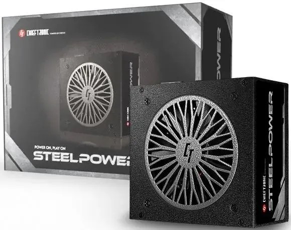 картинка Блок питания Chieftec SteelPower BDK-750FC, 750Вт, 80 PLUS Bronze, 120мм, модульный, черный от магазина КомпьютерЦентр