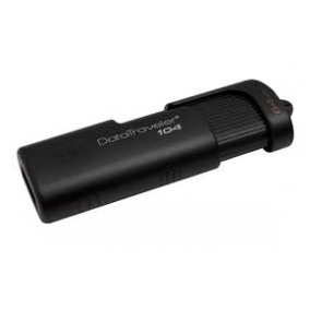 картинка Флешка USB Kingston 64Gb DataTraveler 104 Black (DT104/64GB) от магазина КомпьютерЦентр