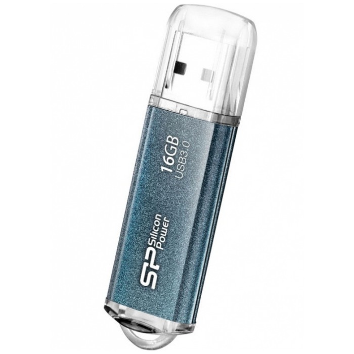 картинка Флешка USB SiliconPower 16Gb Marvell M01 USB 3.0 Blue (SP016GBUF3M01V1B) от магазина КомпьютерЦентр