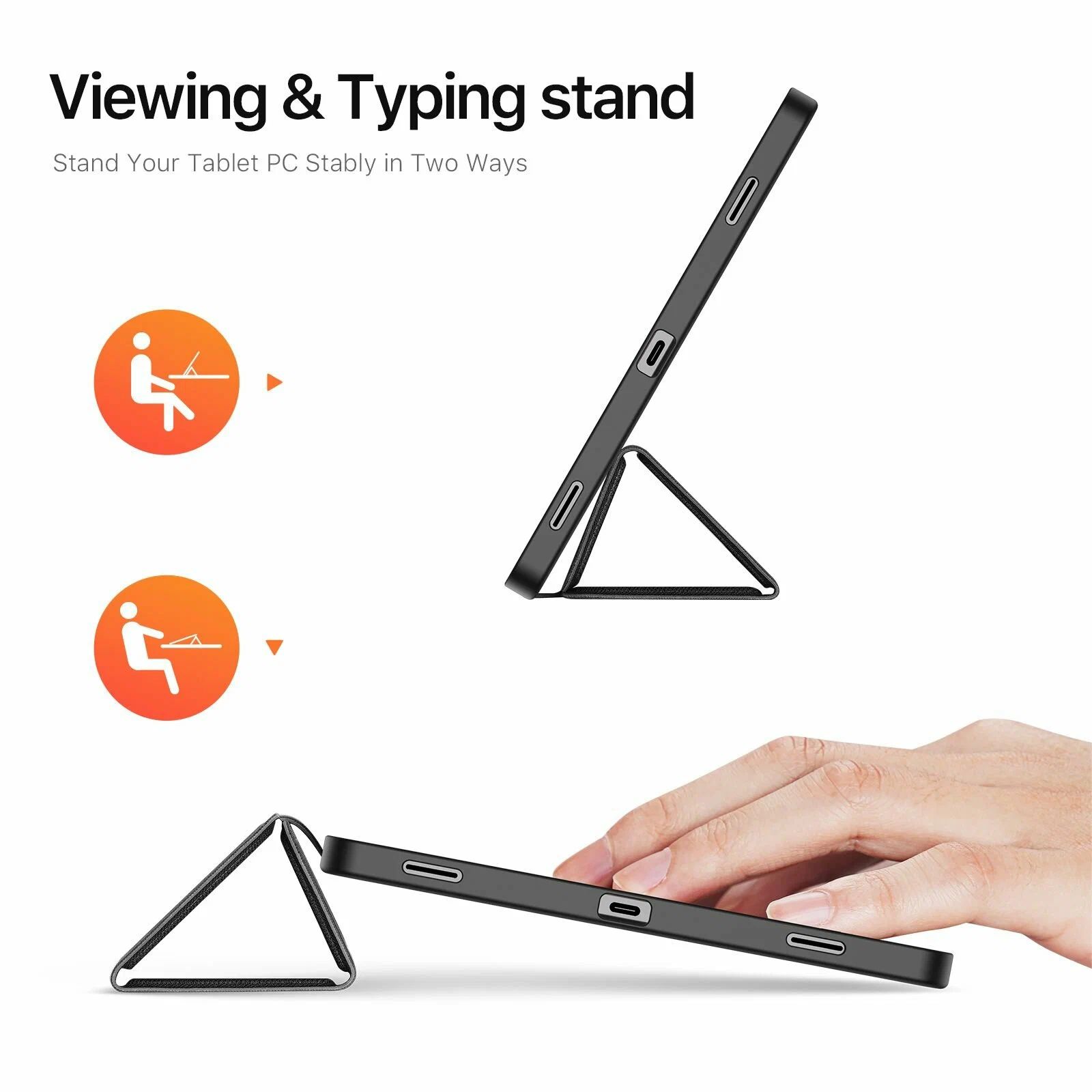 картинка Чехол-книжка для Samsung Galaxy Tab S11 Ultra, Dux Ducis Domo series черный от магазина КомпьютерЦентр