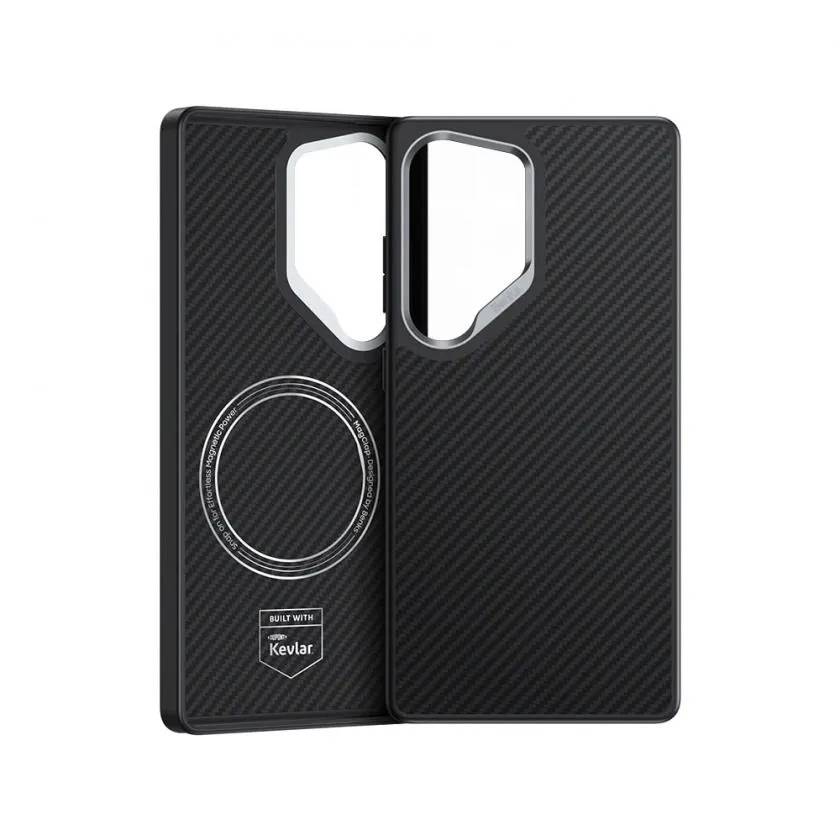 картинка Усиленный чехол Benks ArmorPro Case built with Kevlar 600D для Samsung Galaxy S25 Ultra, (Black) (C.K.FF.SA.BK.A045) от магазина КомпьютерЦентр