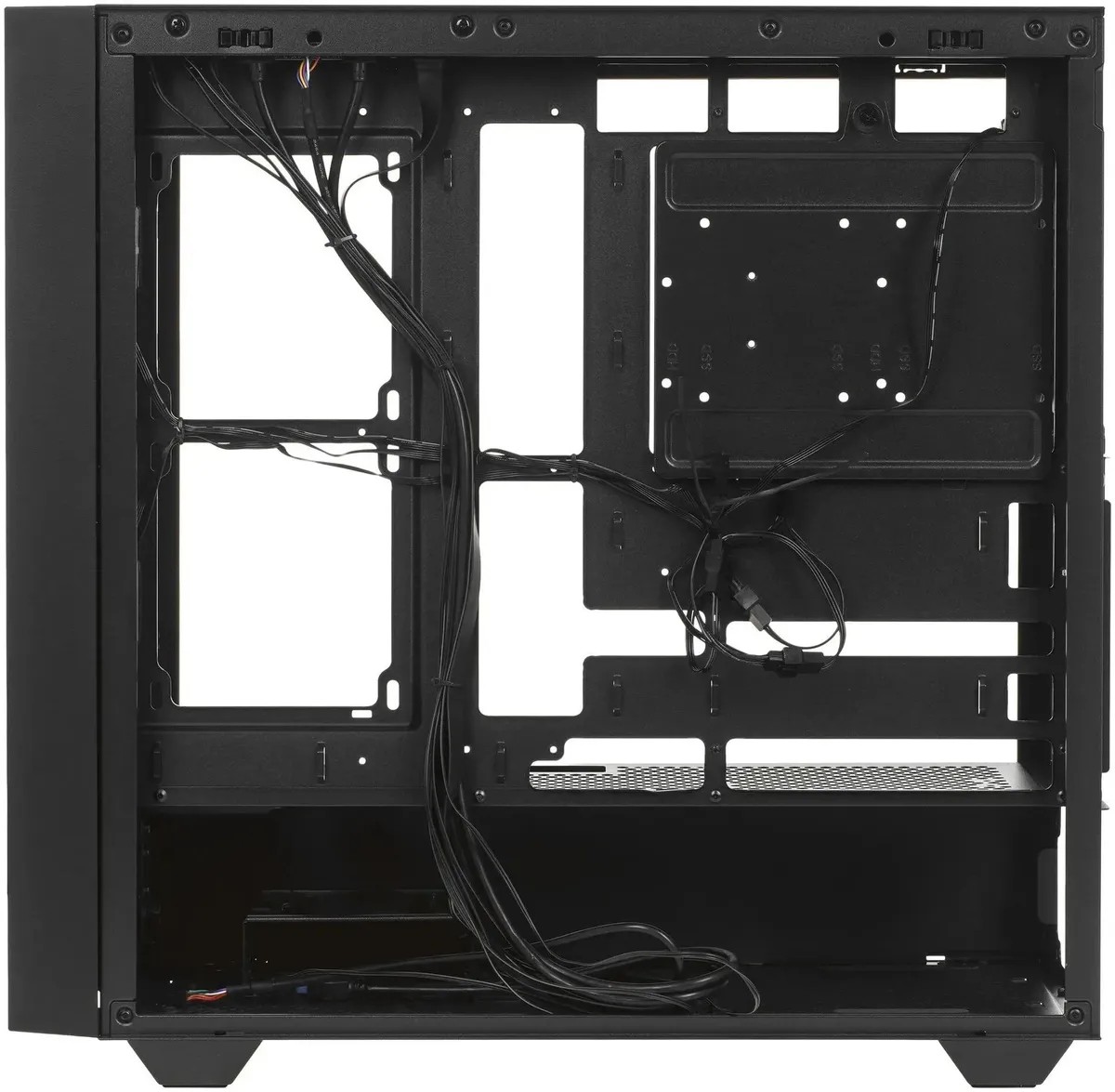 картинка Корпус Chieftec Night Hunter GS-03B-BLK-OP, черный, без БП, ATX от магазина КомпьютерЦентр