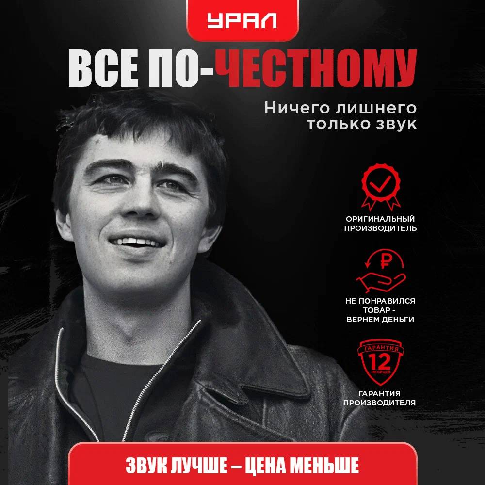 картинка Колонка порт. Ural Гагарин ГР-003, серый, 30W (УРАЛ ГР-003 СЕРЫЙ) от магазина КомпьютерЦентр