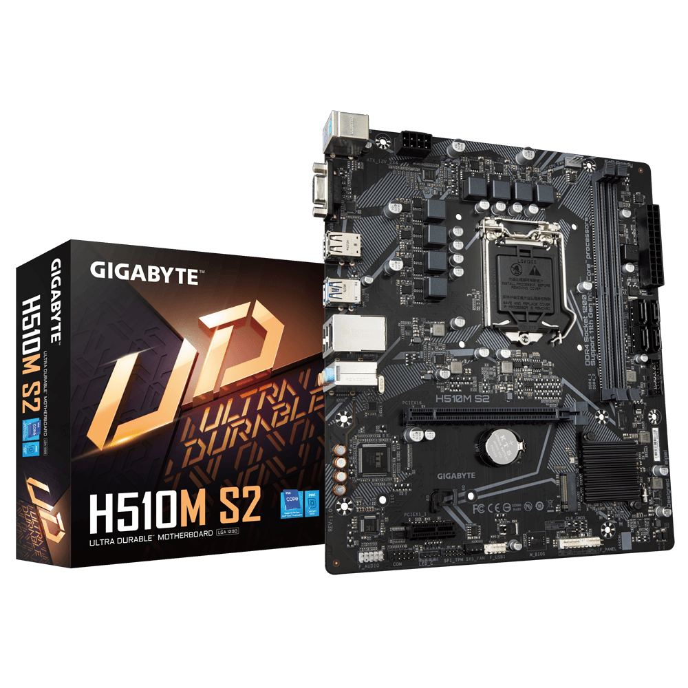 картинка М/ п Gigabyte H510M S2 S1200 mATX от магазина КомпьютерЦентр