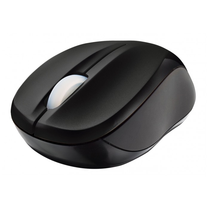 картинка Мышка Trust Vivy Wireless mini Mouse Black BlueSpot (17639) от магазина КомпьютерЦентр