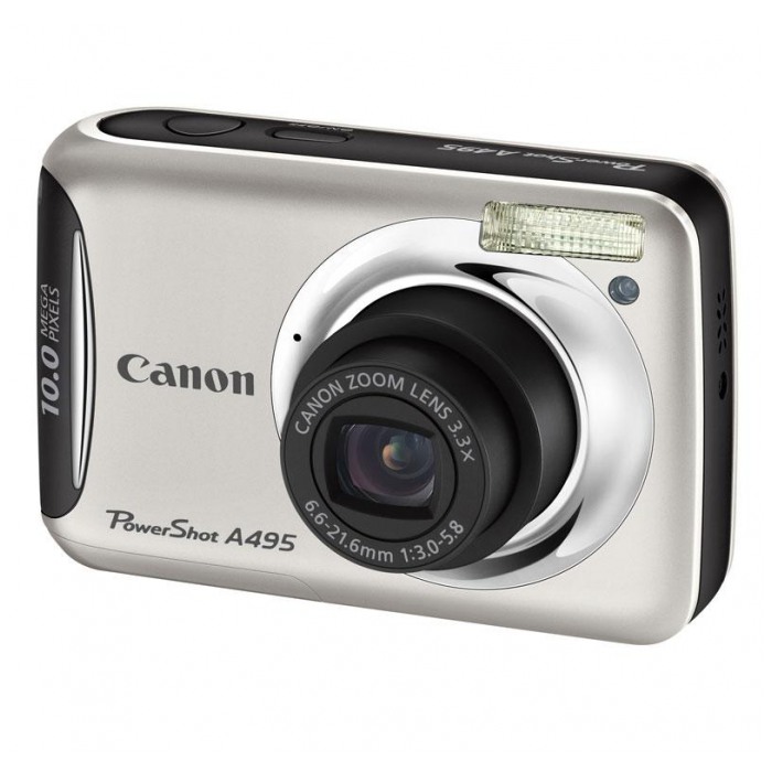 картинка Фотокамера Canon PowerShot A495 Silver от магазина КомпьютерЦентр