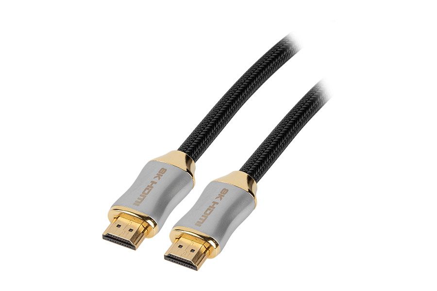 картинка Кабель HDMI Wize WAVC-HDMI8K-2M 2 м, v.2.1, KLock, 19M/ 19M, 8K/ 120Hz/ 60Hz, 4K/ 144Hz/ 120Hz от магазина КомпьютерЦентр