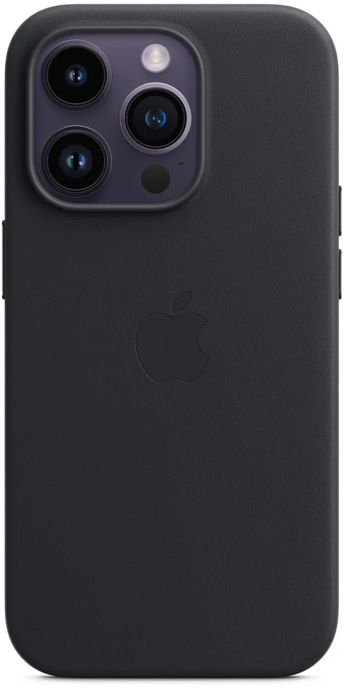 картинка Чехол Apple Leather Case with MagSafe (Midnight) MM1Q3FE/ A для iPhone 14 Pro Max от магазина КомпьютерЦентр