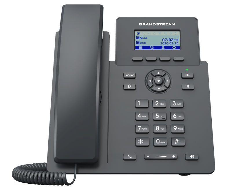 картинка Телефон IP Grandstream GPR-2601 Black от магазина КомпьютерЦентр