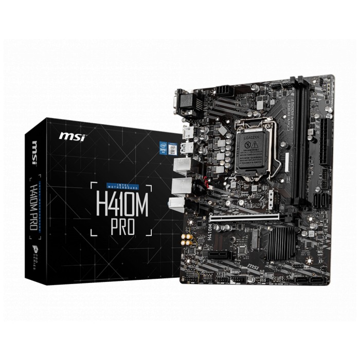 картинка Материнская плата MSI H410M PRO S1200 (H410M PRO) от магазина КомпьютерЦентр