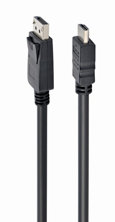 картинка Кабель DisplayPort-HDMI Gembird/ Cablexpert 1,8м, (CC-DP-HDMI-6) 20M/ 19M, черный от магазина КомпьютерЦентр