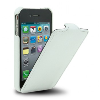 картинка Чехол Melkco Leather Case Jacka White LC for iPhone 4 (APIPO4LCJT1WELC) от магазина КомпьютерЦентр