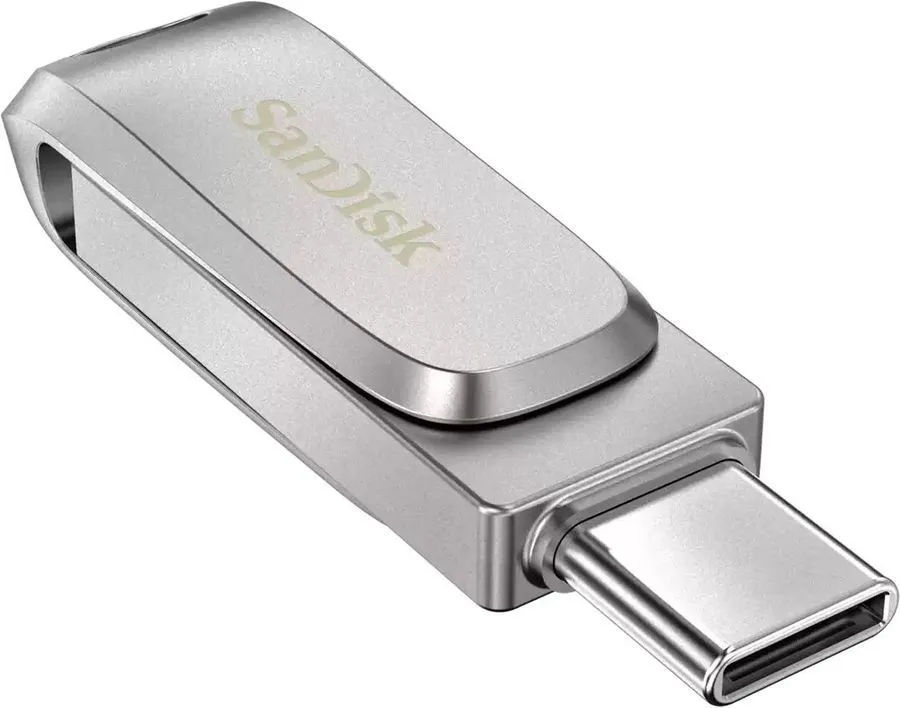 картинка USB3.1 накопитель 128Gb SanDisk Ultra Dual Drive Luxe Type-C (SDDDC4-128G-G46) от магазина КомпьютерЦентр