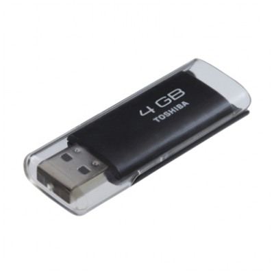 картинка Флешка USB Toshiba 4Gb Asagiri Black (THNU04AS) от магазина КомпьютерЦентр