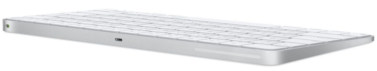 картинка Клавиатура Apple Magic Keyboard с Touch ID, белая (MK293) от магазина КомпьютерЦентр
