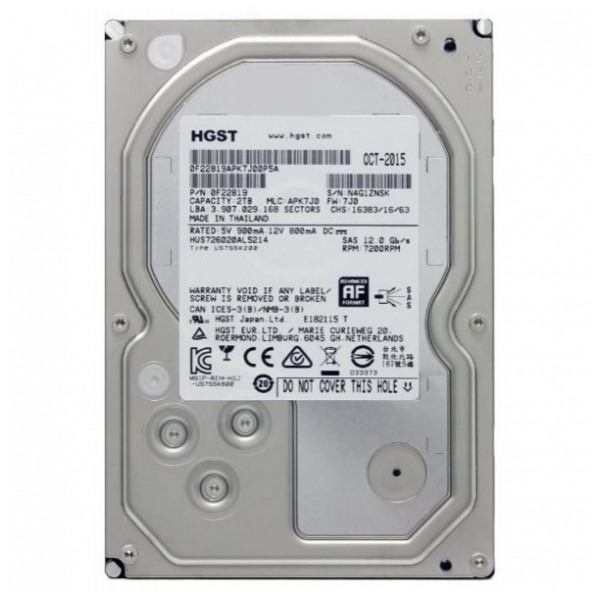 картинка Жесткий диск Hitachi 2Tb 3.5″ SAS 3.0 720 (0F22819) от магазина КомпьютерЦентр