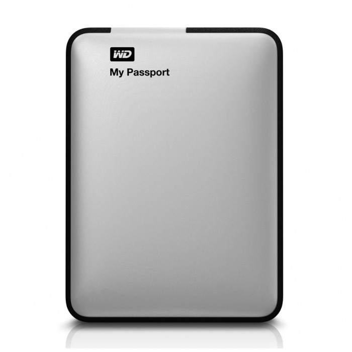 картинка Жесткий диск внешний Western Digital 1Tb My Passport Metallic 2.5″ USB3.0 Silver (WDBBEP0010BSL-EESN) от магазина КомпьютерЦентр
