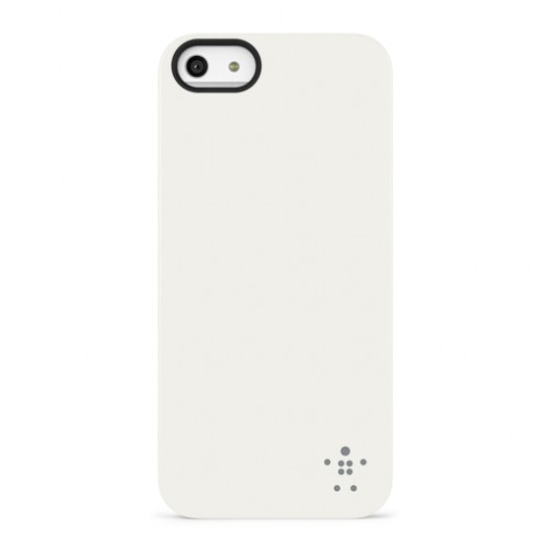 картинка Чехол Belkin Shield Luxe White for iPhone 5 (F8W127vfC05) от магазина КомпьютерЦентр